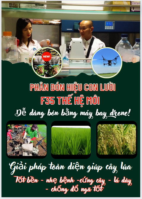 phân bón hiệu Con Lười F35