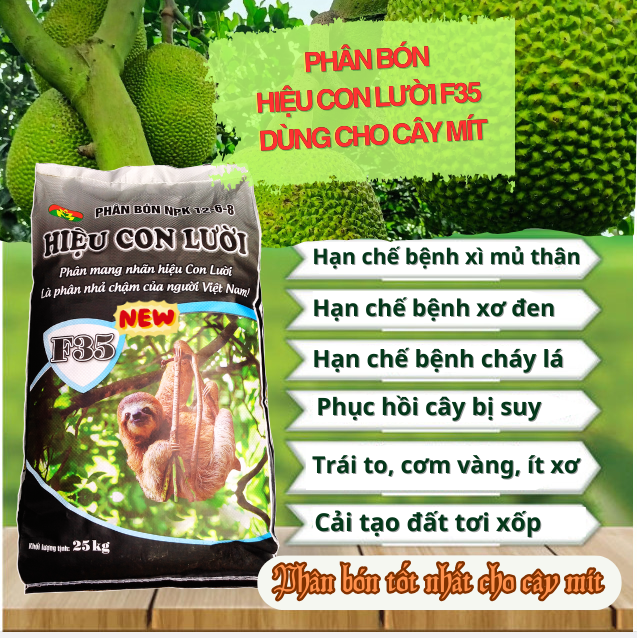 Phân bón hiệu Con Lười F35