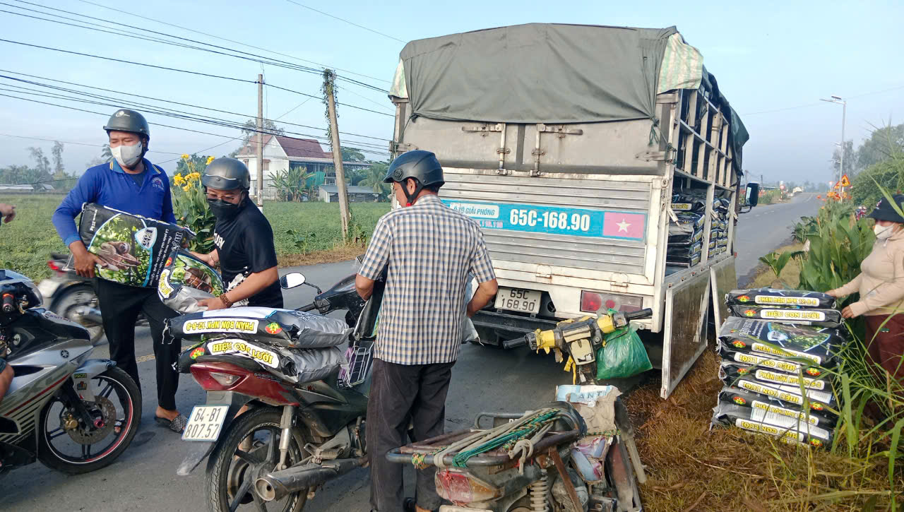 phân bón hiệu con lười,