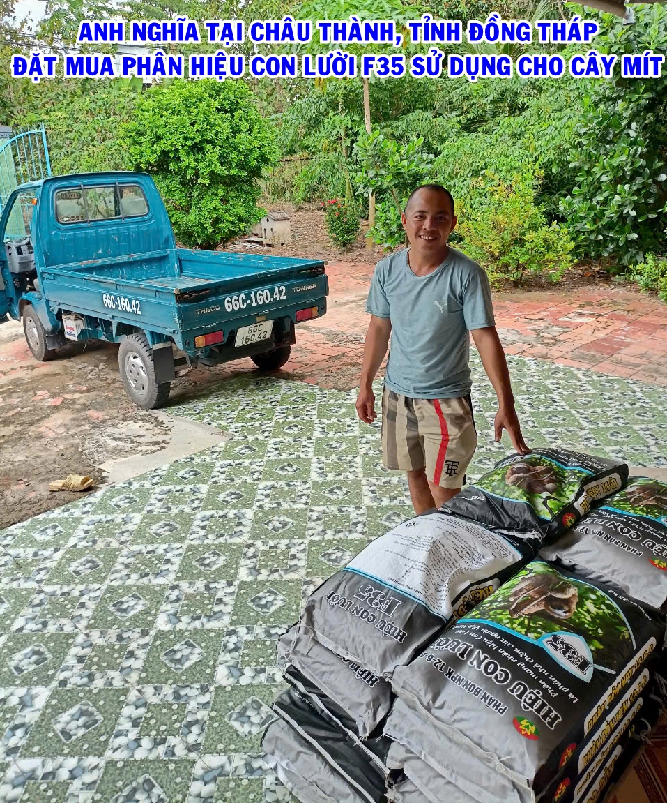 Phân bón hiệu Con Lười F35