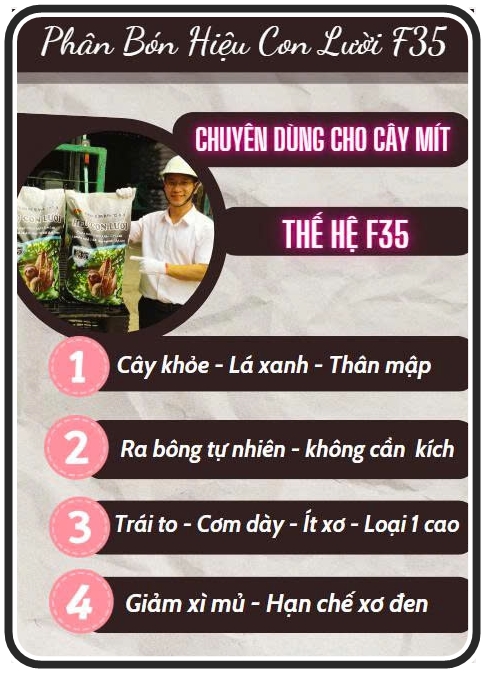 Ph&acirc;n b&oacute;n hiệu Con Lười F35