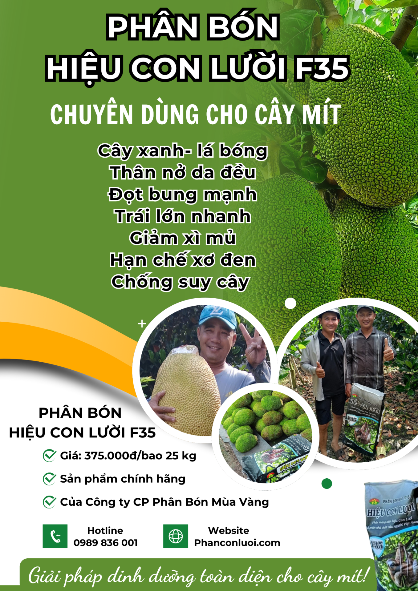 Phân bón hiệu Con Lười F35