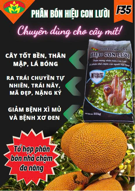 Phân bón hiệu Con Lười F35