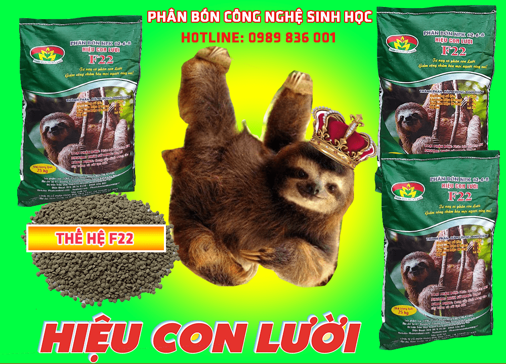 Phân bón hiệu Con Lười