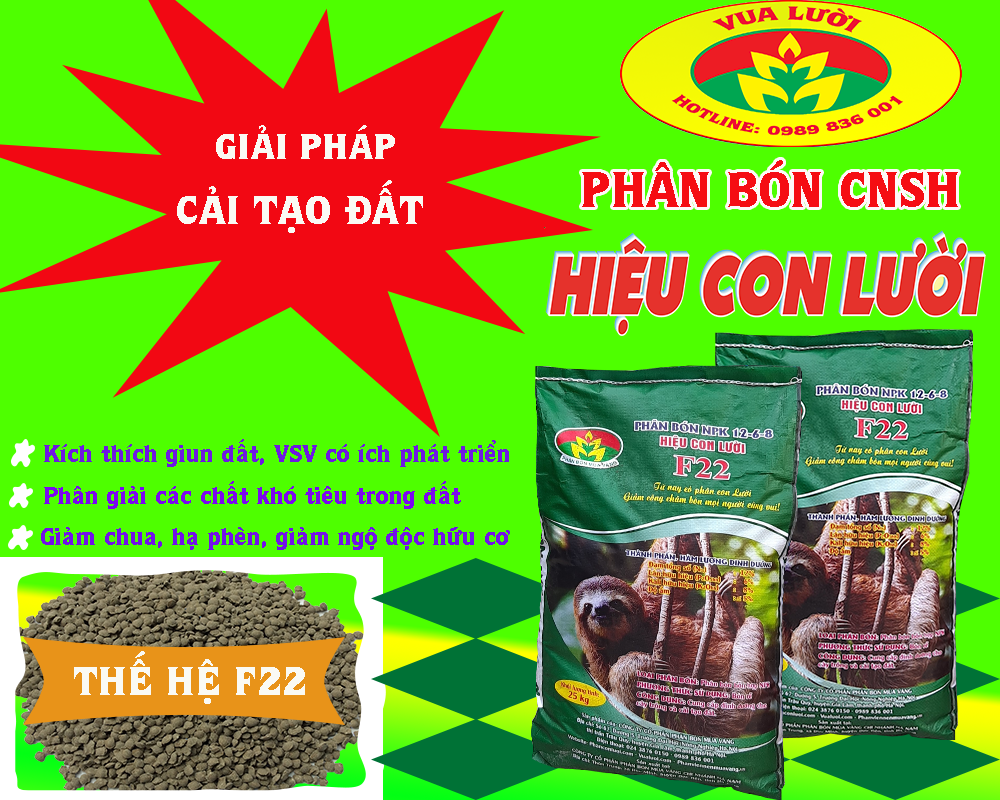 Phân bón hiệu Con Lười