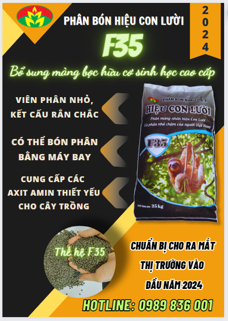 Phân bón hiệu Con Lười F35