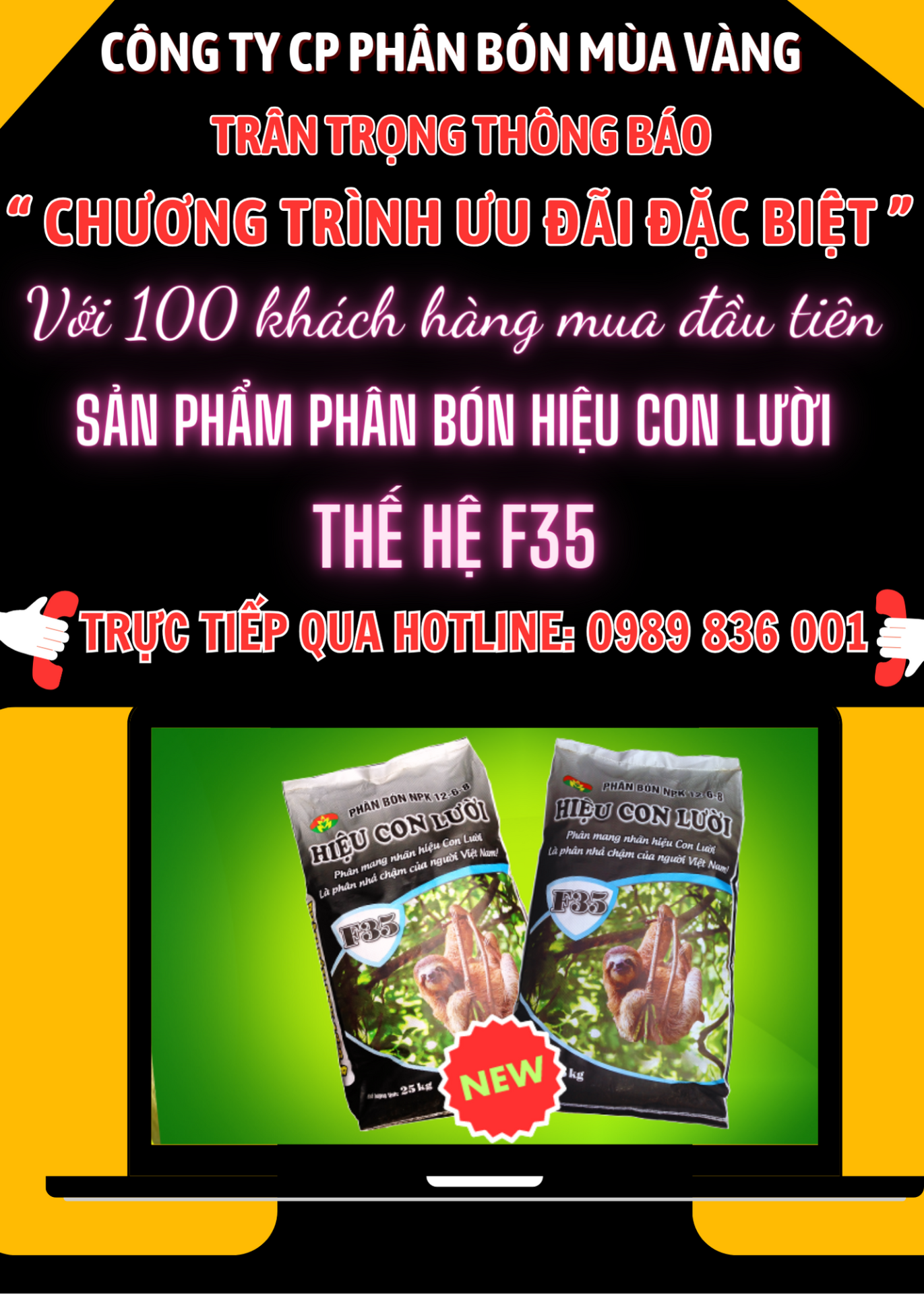 Ph&acirc;n b&oacute;n hiệu Con Lười