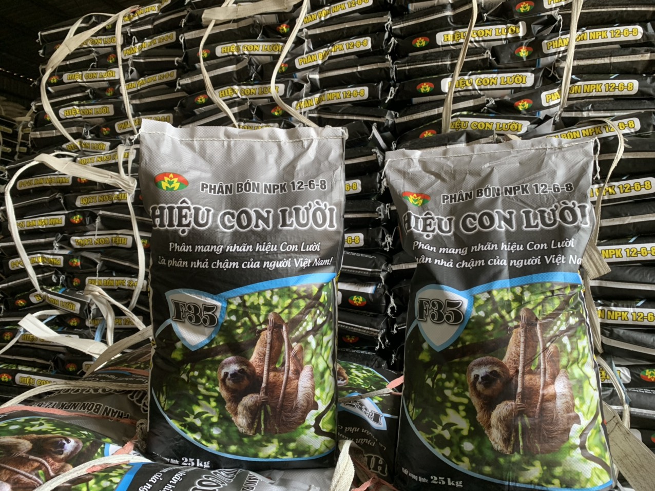 Phân bón hiệu Con Lười F35