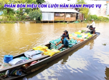 Phân bón hiệu Con Lười - hân hạnh phục vụ bà con tại xã Vĩnh Bình, Hòa Bình, Bạc Liêu