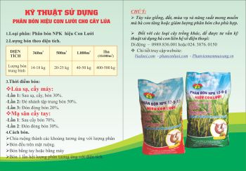 Quy trình sử dụng phân Con Lười năm 2019