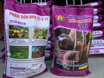 Sản phẩm Phân bón Công Nghệ Sinh Học HIỆU CON LƯỜI F16 chuyên dùng cho cây ăn quả, Cây Công Nghiệp, Cây Rau Màu của Công Ty Phân Bón Mùa vàng hân hạnh phục vụ bà con cả nước vào năm 2020.