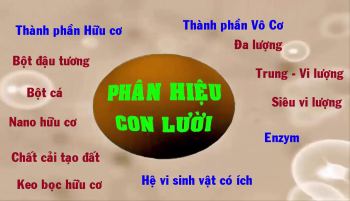 Thành phần dinh dưỡng của phân bón Công Nghệ Sinh Học hiệu Con Lười