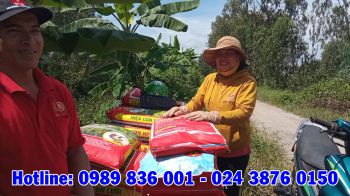  Hôm nay ngày 02/11/2020, công ty CP Phân bón Mùa Vàng giao phân bón hiệu Con Lười cho chị Dúng ở huyện Tam Nông, tỉnh Đồng Tháp sử dụng cho 50 công tầm lớn trong vụ Đông Xuân năm 2021. 